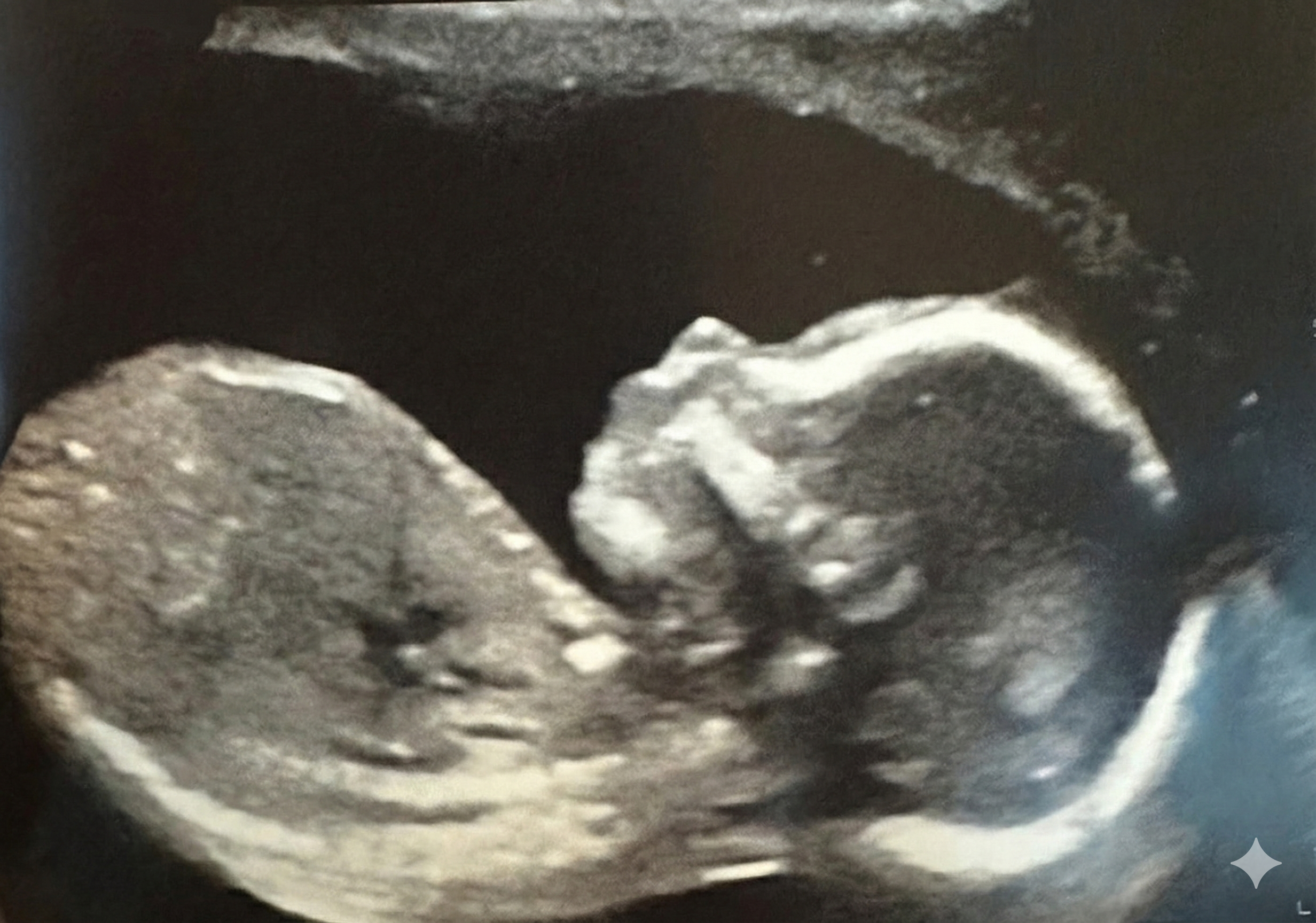 Baby Zoe ultrasound